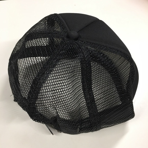 Mother Trucker Rose’ all Day black trucker hat - Picture 2 of 3